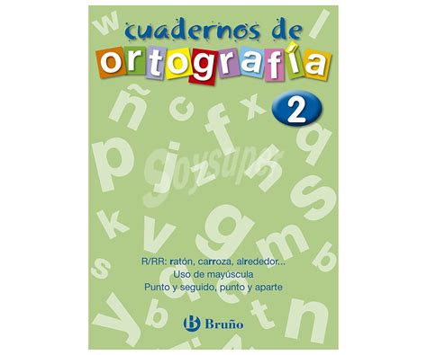 Bru O Cuaderno De Actividades Ortograf A R Rr May Sculas Punto Y