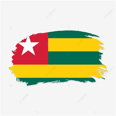 Vector De Bandera De Stock De Togo Con Transparente Png Dibujos Para