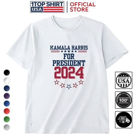 Kamala Harris For President 2024 Usa Shirt