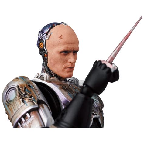 No Mafex Robocop Murphy Head Damage Ver