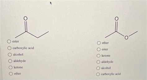 Solved Identify The Oxygen Containing Functional Groups In