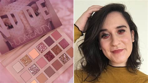 How Huda Beauty Redefined The Nude Eyeshadow Palette Review And Swatches Allure