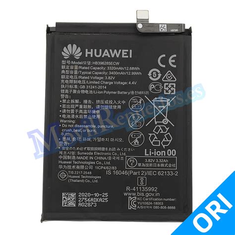 Bater A Original Nuevo Hb Ecw Para Huawei P Honor De