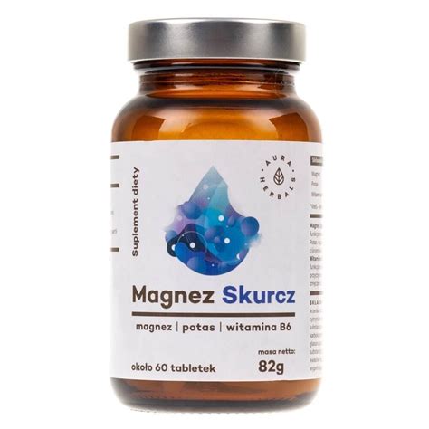 Aura Herbals Magnez Skurcz Potas Witamina B Tabletek Sklep