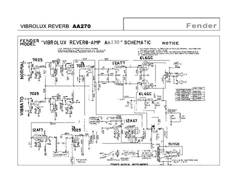 Exploring The Schematic Of The Iconic Fender Custom Vibro Champ Reverb