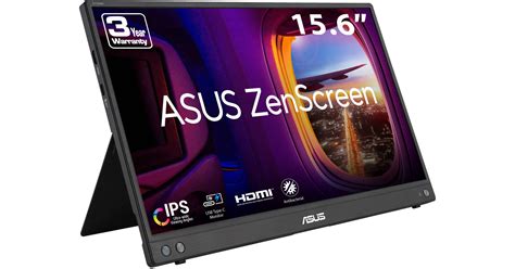 Asus Mb Ahv Zenscreen Ips Portable Monitor Mb Ahv B H