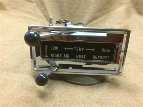 195519561957 Thunderbird Restored Orig Dash Mounted Heater Control Assembly Ebay