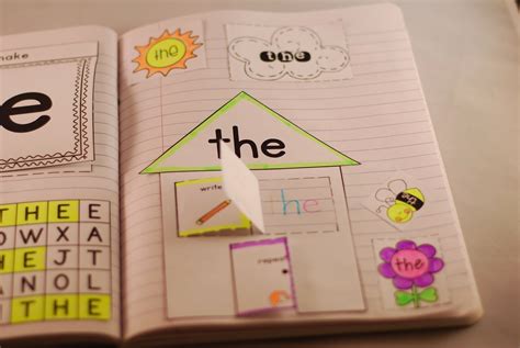 The Teacher Gene Sight Word Interactive Notebooks