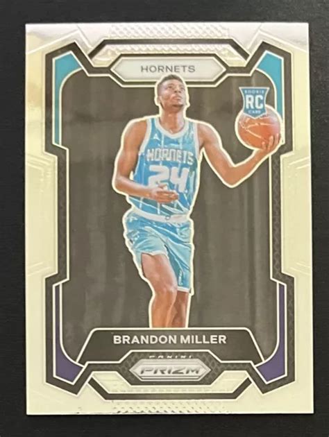 Panini Prizm Brandon Miller Rc Recrue Base Prizm Charlotte