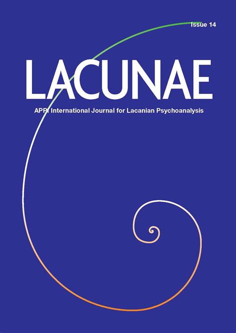 Lacunae Issue 14 – APPI