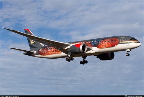 Jy Bah Royal Jordanian Boeing Dreamliner Photo By Jon Marzo Id