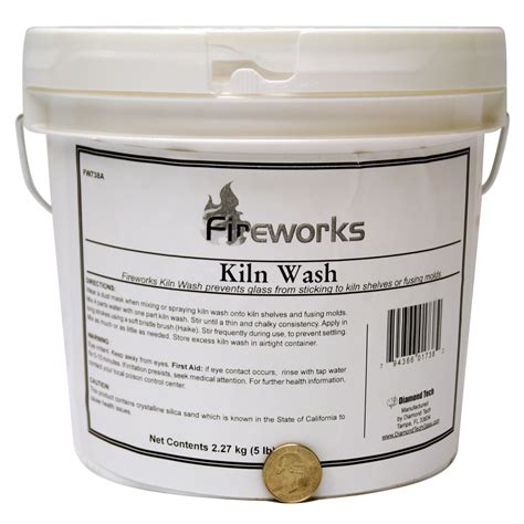 Fireworks Kiln Wash - 5 Lb | Fiber Paper Shelf Delphi Glass