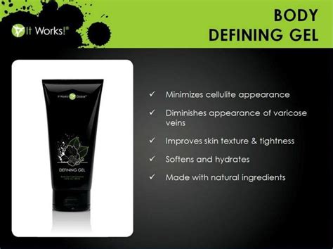 It Works Body Gel It Works Defining Gel It Works Body Gel Aka It