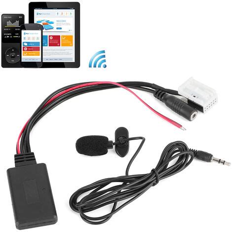 Sjlerst Bluetooth Audio Adapter Kabelloses Musik Streaming Kompakt