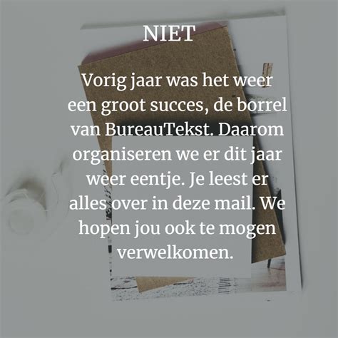 5 Tips Voor Het Schrijven Van Een Zakelijke Uitnodiging BureauTekst