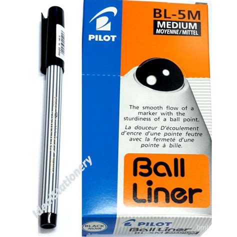 Pilot Ball Liner Bl M Box Of Pcs Jiso Shopee Thailand