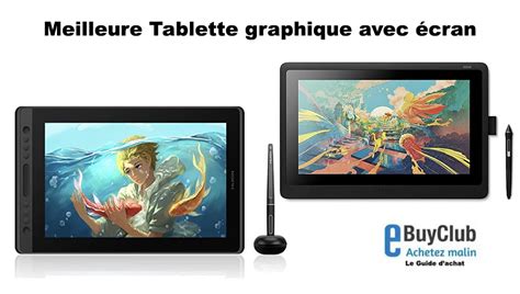 Meilleure tablette graphique avec écran Comparatif et promo 2024