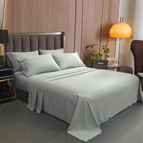 Amazon Lonava Full Size Sheet Set Piece Hotel Luxury Wrinkle