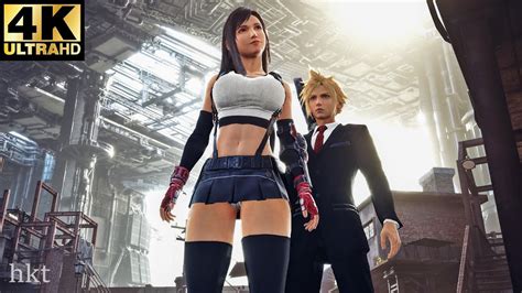 Tifa Thick Short Skirt Final Fantasy 7 Remake Youtube