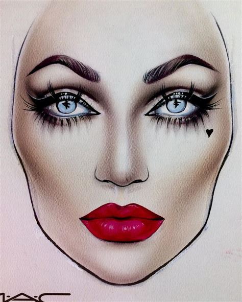 See This Instagram Photo By Milk1422 3 408 Likes Makeup Face Charts