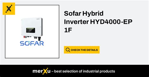 Sofar Solar Sofar Hybrid Inverter Hyd Ep F Merxu