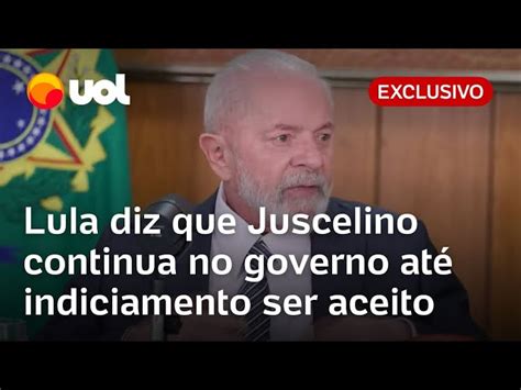 Aliados de Juscelino negam que Lula tenha alertado sobre demissão