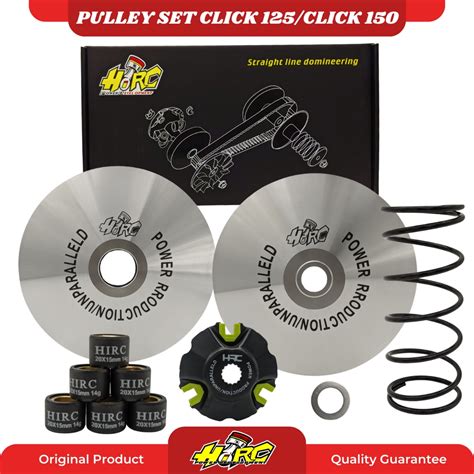 MOTORCYCLE HIRC CVT PULLEY SET NMAX AEROX CLICK125 150 PCX150 16 BEAT