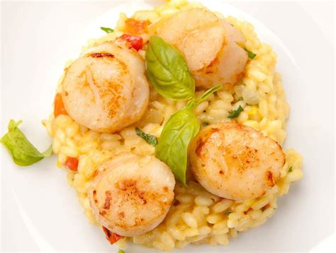 Risotto Aux Saint Jacques Un Risotto Chic Et Gourmand Parfait Pour