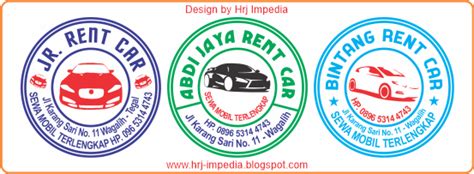 Contoh Cap Stempel Rental Mobil Stempel Pt Images Jenis Stempel