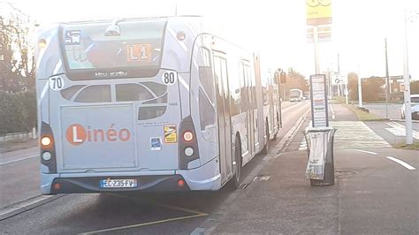 Heuliez Bus GX 437 Hybride Sur La Ligne L1 YouTube