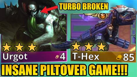 Insane Piltover Urgot Star Game Teamfight Tactics Set Ranked