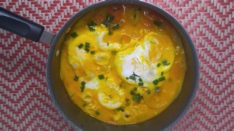 Moqueca De Ovo Receita F Cil E Econ Mica Youtube