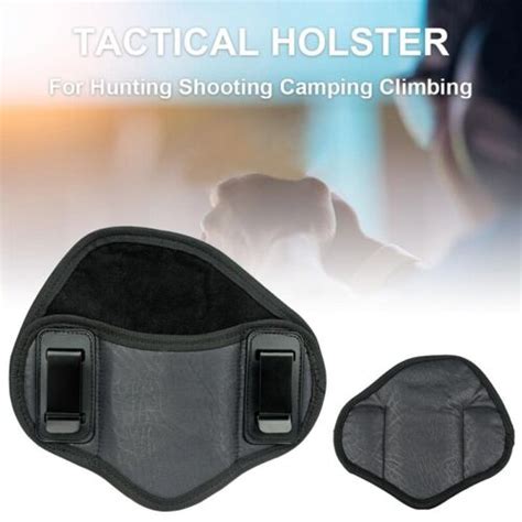 Iwb Universal Dual Clip Soft Pancake Concealed Carry Pistol Leather Belt Holster Ebay