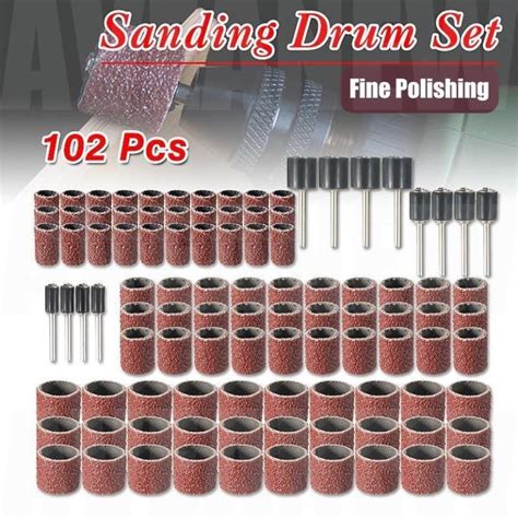 102 Pcs Pack Of Polishing Sanding Tool Polishing Tool Sand Paper Grit