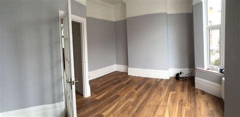 Dulux Grey Steel 4 With Kronos Original Appalachain Floor Tree Wall