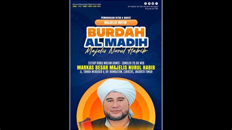 Live MAJELIS RUTIN MALAM KAMIS MARKAS BESAR MAJELIS NURUL HABIB