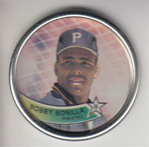 Topps Coins Pittsburgh Pirates Baseball Card Bobby Bonilla Ebay