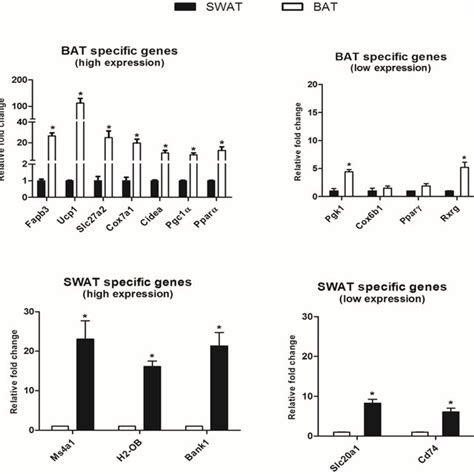 Validation Of Microarray Data Using Qrt Pcr Relative Fold Changes Of