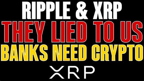 🚨ripple Xrp🚨they Lied To Us Again ⚠️big Banks Need Crypto🚨cyber Attack