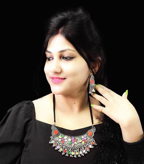 RB India Jewellery Manufacturer Oxidised Black Polish Afghani Statement