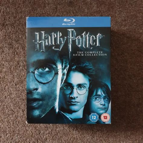 HARRY POTTER BLU Ray Box Set Complete 8 Film Collection 14 99