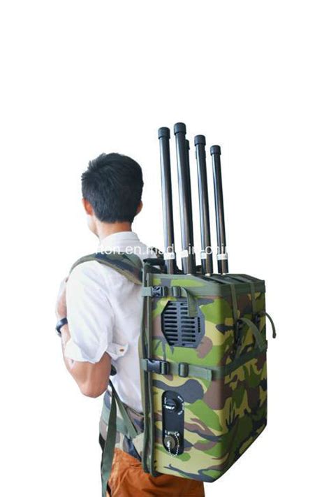 China Powerful 6 Antennas Manpack Jammer Military Bomb Jammer Vhfuhf