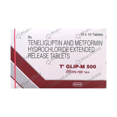 Buy T Glip M Mg Strip Of Tablets Online At Flat Off Pharmeasy