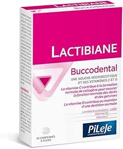 Pileje Lactibiane Bucodental 30 Comprimidos Amazon Es Salud Y