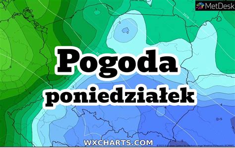 Pogoda na poniedziałek 13 lutego Wyż nad Polską Opady mżawki i dużo