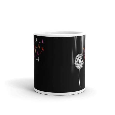 Lesbian Pride Flag Dandelion Clock Coffee Mug Lesbian Wedding Gift Gay Mug L006 Etsy