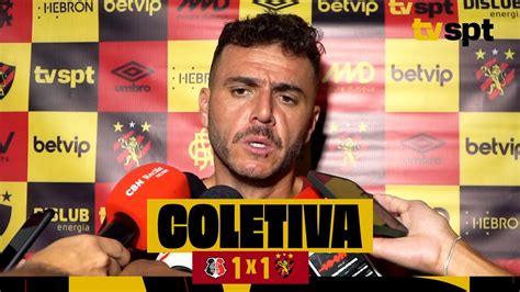 COLETIVA DE MARIANO SOSO SANTA CRUZ X SPORT YouTube