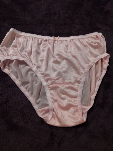 Vintage Nylon Bikini Panty With Double Nylon Gusset Etsy