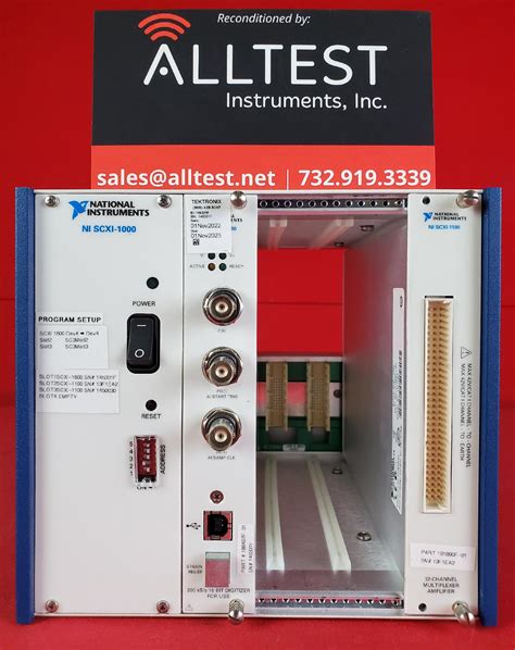 Scxi National Instruments Rugged Compact Slot Ac Powered