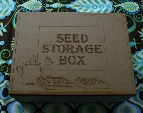 Seed Storage Box Felt